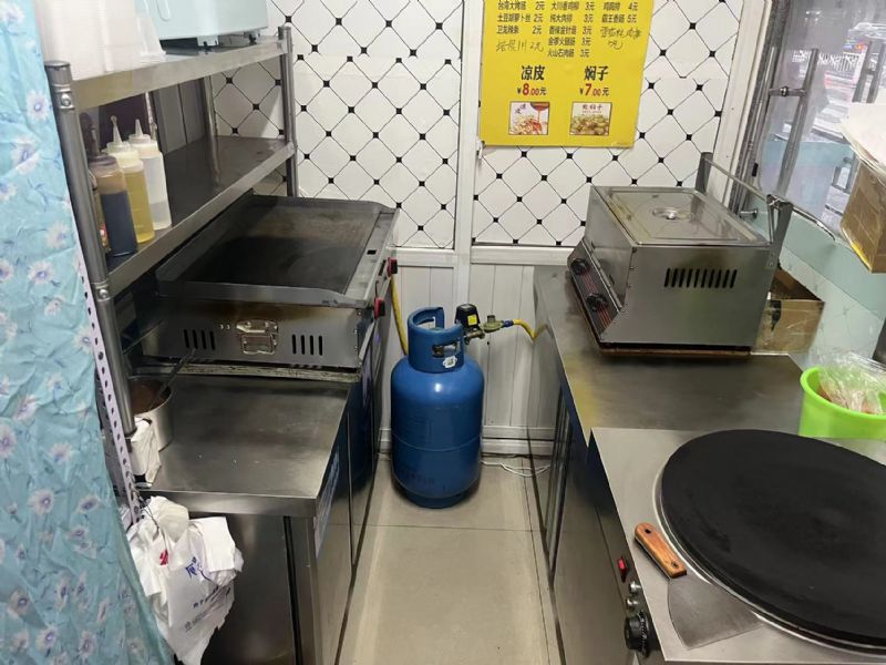 胜利桥长江路141号谷味佳煎饼果子门头出兑实景图片